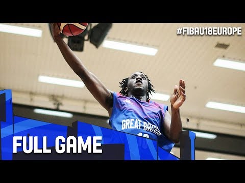 Great Britain v Czech Republic - Full Game - FIBA U18 European Championship 2017 - DIV B