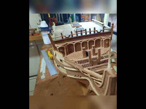 modelismo naval proa hms victory