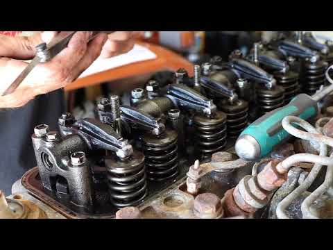 TIPS - VALVE LASH ADJUSTMENT ON TOYOTA B AND 3B DIESEL ENGINE