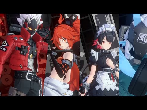 Updated! Zenless Zone Zero - All Characters Poses (Menu Animations)