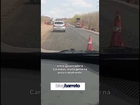 Recuperação de estrada no RN impressiona