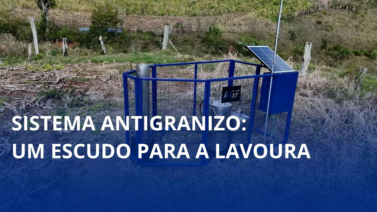 Sistema antigranizo: um escudo para a lavoura 🌾🧅