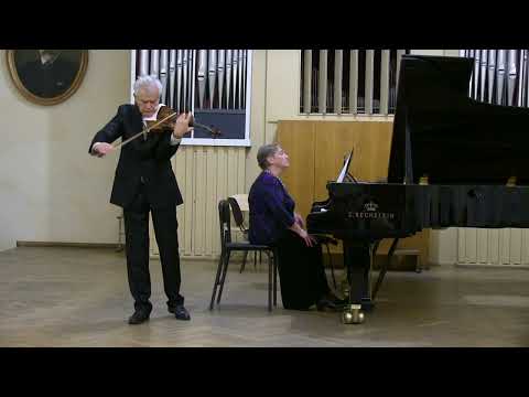 М. Равель.  Концертна рапсодія для скрипки та ф-но - Баженов, Магомедбекова