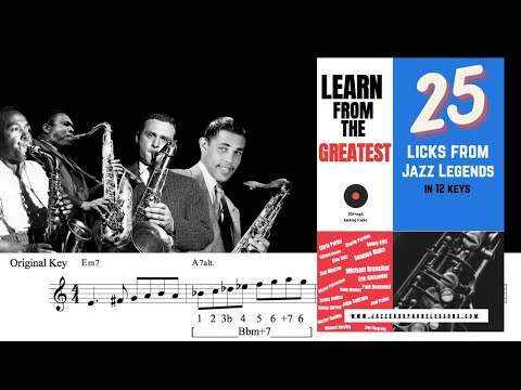 25 Licks from Jazz Legends (Learn From The Greatest)