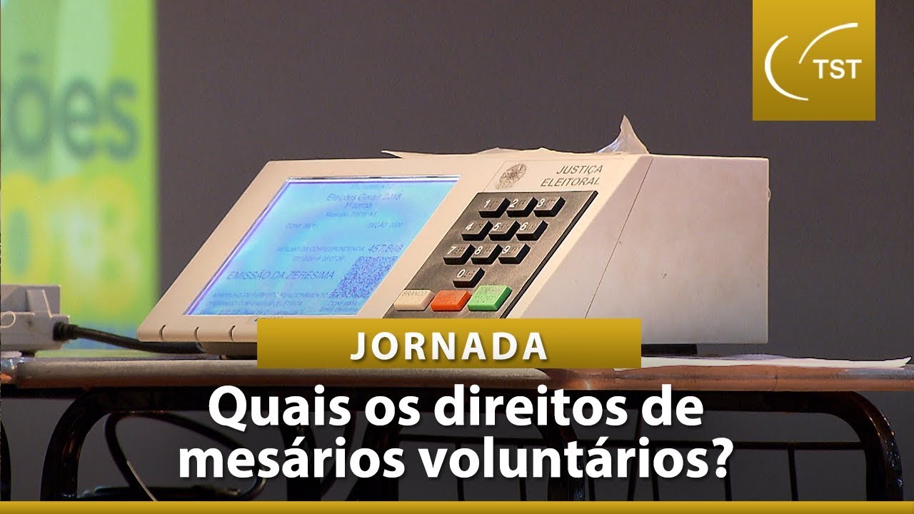Conheça os direitos de mesários voluntários e trabalhadores no dia da eleição