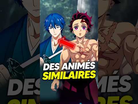 These ANIMES that copy the CLASSICS! #anime #similaranime #demonslayer #sololeveling