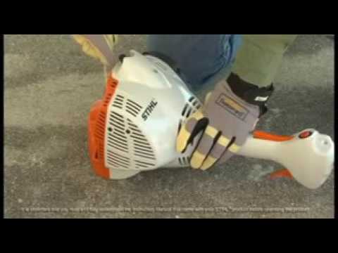 STIHL HT 56 CE Pole Pruner  How to Unflood