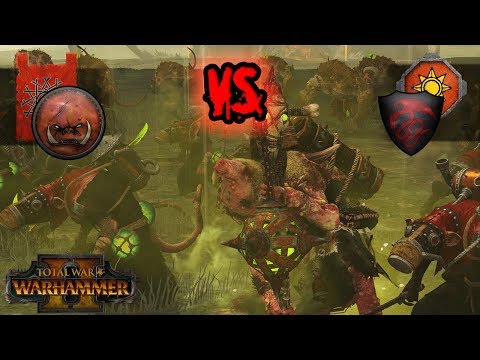 Multiplayer Battle - Skaven & Greenskins (Turin) Go a Slayin'  | Total War: Warhammer 2
