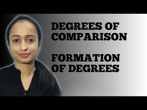 DEGREES OF COMPARISON || FORMATION OF DEGREES || GRAMMAR || LET'S LEARN GRAMMAR WITH SHAINY ||