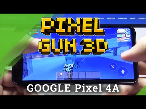 Pixel Gun 3D on GOOGLE Pixel 4A  - Quality Test