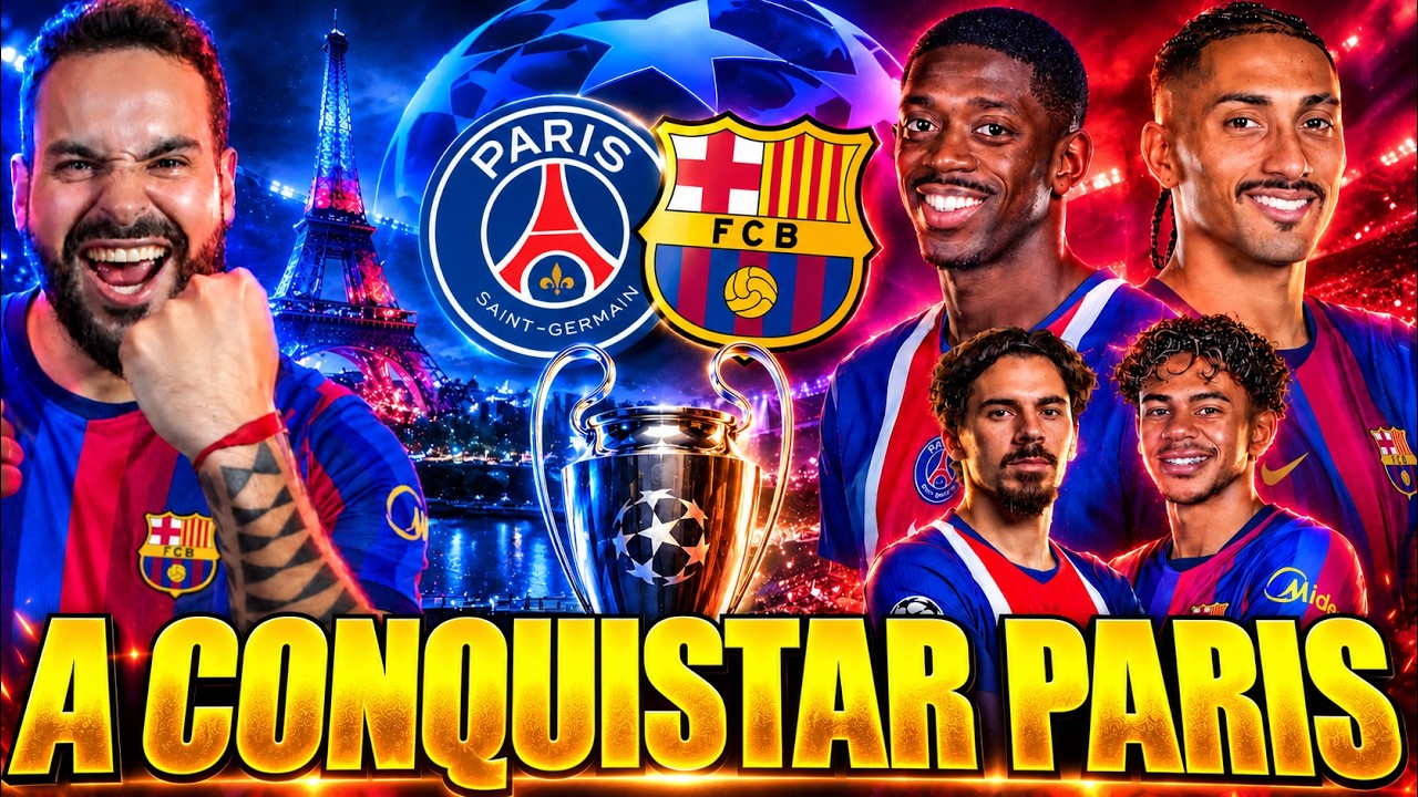 🚨¡QUE TIEMBLE PARÍS! 🔥 PSG vs BARÇA | ¡PARTIDAZO de CHAMPIONS!