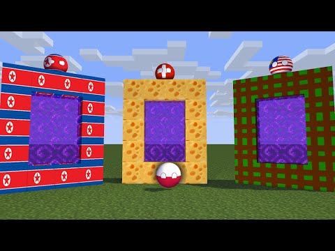 Insane Custom Minecraft Animation - Countryballs School