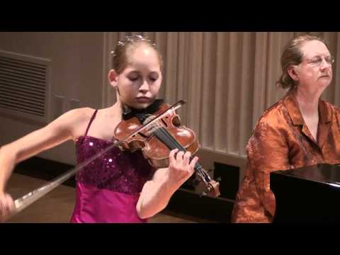 Geneva Lewis Mendelssohn Violin Concerto Movement 1 Allegro