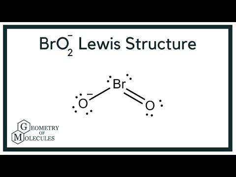 BrO2- Lewis Structure (Bromite ion)