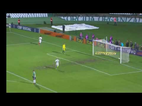 Coritiba 0 x 1 Santos   21° Rodada Gol de Ricardo Oliveira