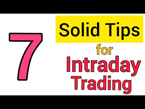 7 Tips of Intraday Trading | How to make Profits Daily Intraday Trading | Avoid Loss in Day Trading Video