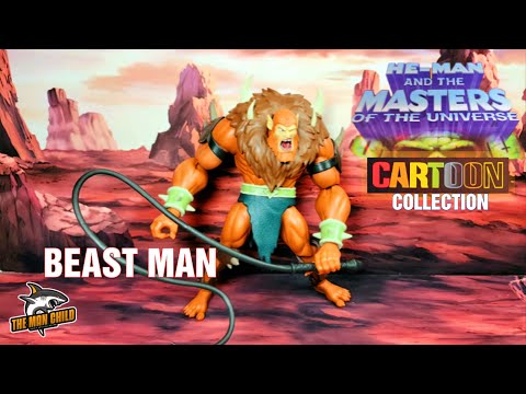 HE-MAN UND DIE MEISTER DES UNIVERSUMS 200X CARTOON BEAST MAN FIGUR REZENSION!