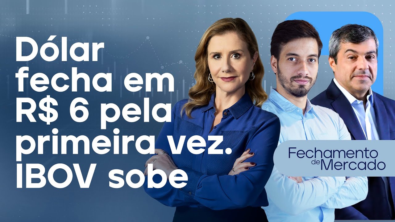 🔴 29/11/24 - DÓLAR FECHA ACIMA DE R$ 6 PELA PRIMEIRA VEZ | IBOV SOBE | Fechamento de Mercado