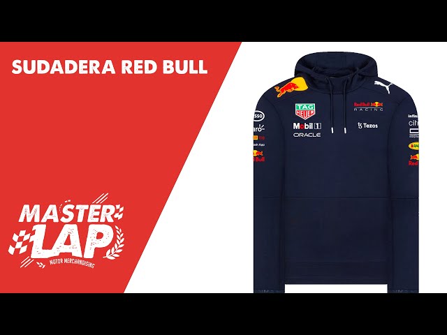Vídeo relacionado con Castore Red Bull Racing F1 2025 Team - Sudadera con Capucha y Cremallera Completa, Azul Marino, L