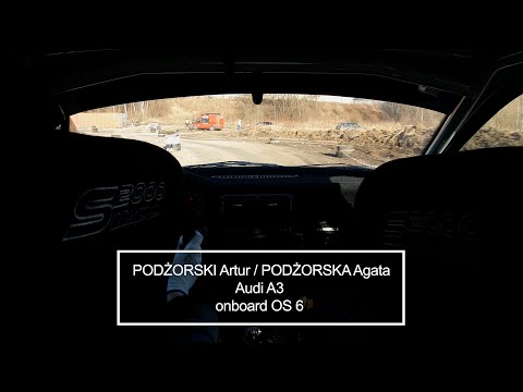 Podżorski / Podżorski - Audi A3  Onboard - OS 6 | 1 runda Rally Park Cup 2021