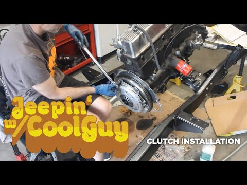 Jeep CJ7 Clutch Installation
