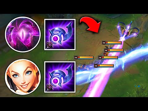 WE VAPORIZED EVERYTHING IN SIGHT WITH THE "LASER COMP" - League of Legends