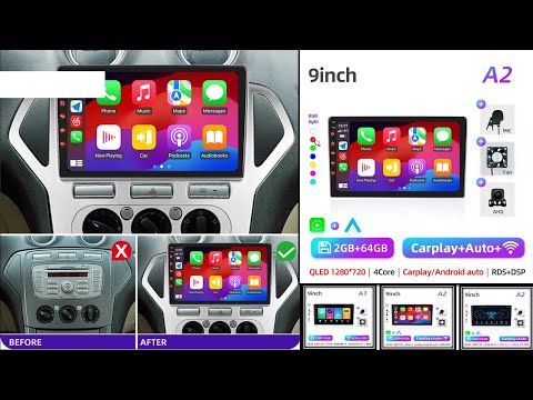 New Car radio with GPS Multimedia player 2 Din Universal Stereo Carplay AUTO for Volkswagen, Nissan