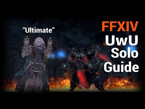 FFXIV A Guide to Soloing The Weapons Refrain (UwU) [Parody]