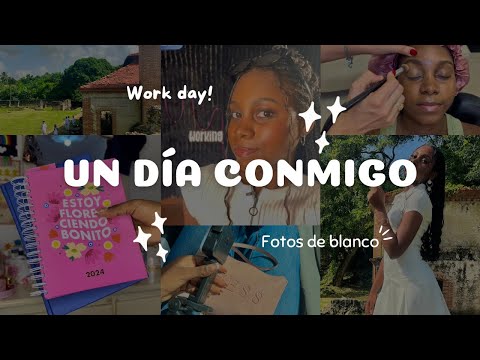 A DAY WITH ME🤎 | Photos in white + filming day 🎥✨