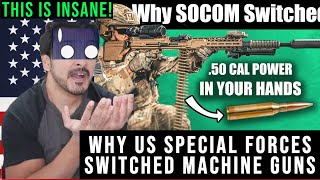 Why US Special Forces Switched Machine Guns | CG reacts