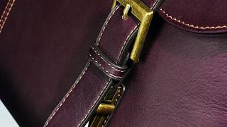👜 Samsonite Colombian Leather Messenger Bag – Stylish & Rugged Leather Office Bag