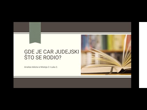 Gdje je car Judejski što se rodio?
