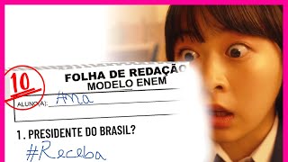 VEJA o Que Esta Garota Respondeu no EXAME e Curiosamente Est Correto