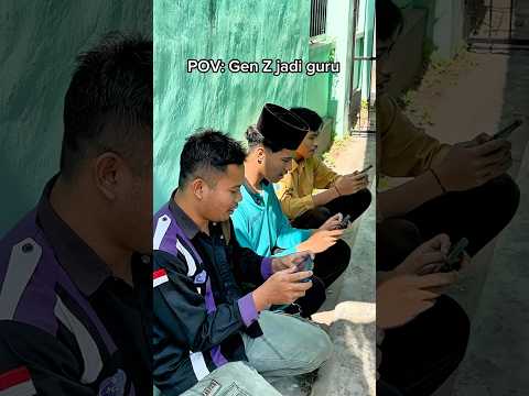 Ketika Gen Z jadi guru🗿 #viral #sekolah #kesehariansekolah #trendingshorts #anaksekolah #trending