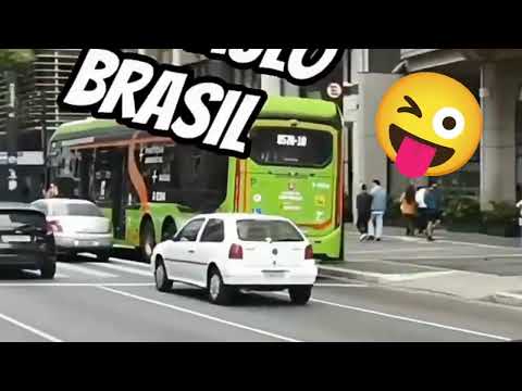 Intensa Movimentação de Ônibus Av.  Paulista