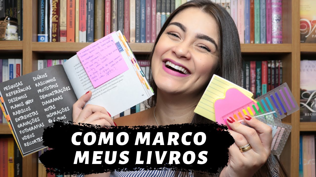 COMO EU USO POST-ITS NOS MEUS LIVROS 📖