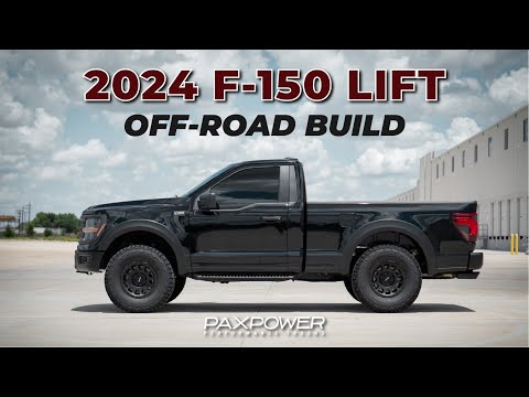 2024 F-150 Lift and Off Road Build  - PaxPower Alpha Sport