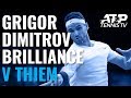 Grigor Dimitrov Brilliance in Win vs Thiem | Paris 2019