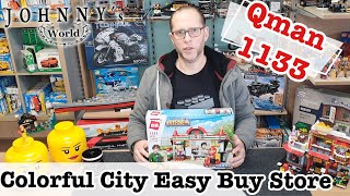 Qman 1133 Q-Store / Colorful City Easybuy Store Unboxing Aufbau + Fazit