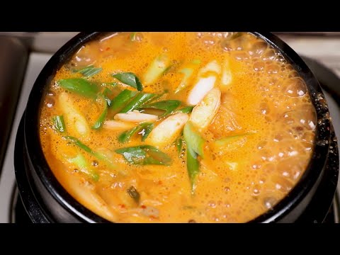 청국장맛있게끓이는방법 건강하고 맛있는 청국장 레시피 심방골주부