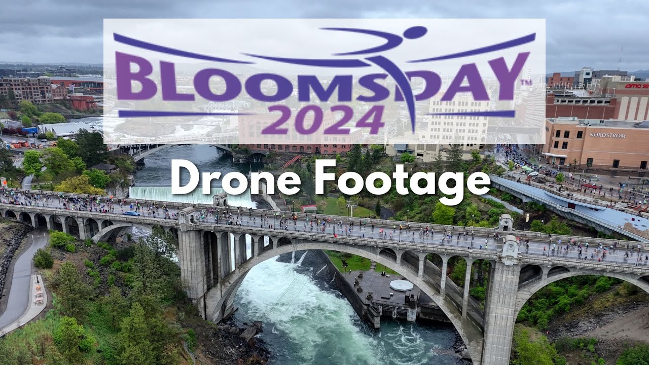 Drone Footage of Spokane's Bloomsday Race