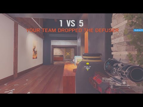 The 1v5 All Headshot Ace - Rainbow Six Siege