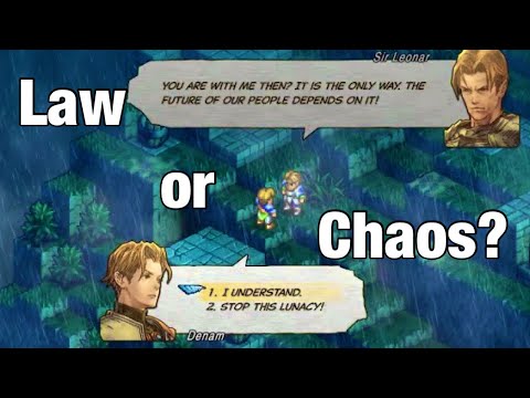 Tactics Ogre: Reborn PS5 Denam & Sir Leonar's conversation in Balmamusa (Law Route)