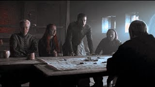 Jon & Sansa discuss Battle Plans to retake Winterfell | Game of Thrones: 6x05 | HD 1080p
