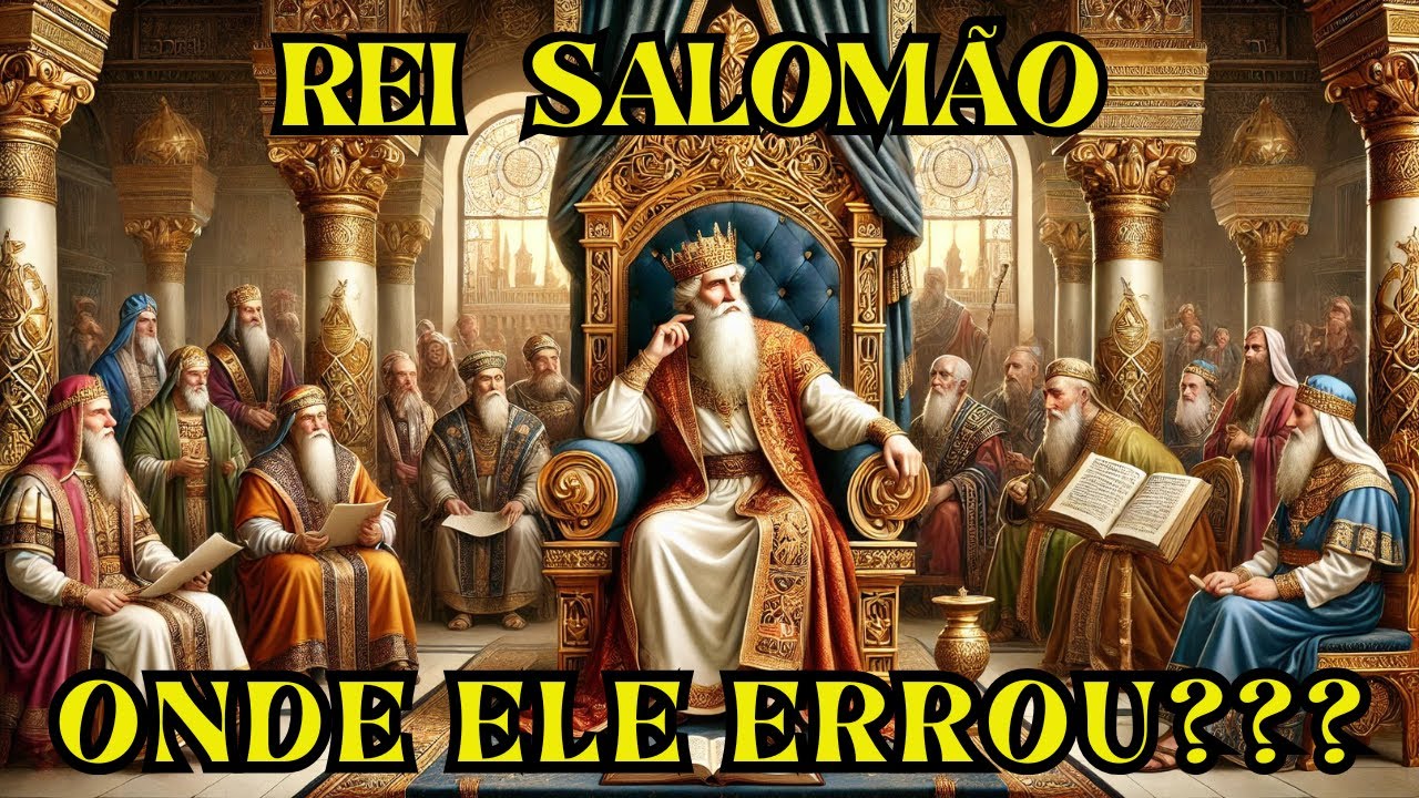 Rei Salomão Entre a Sabedoria e os Erros