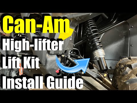 Can-Am Defender High Lifter Lift Kit Step-by-step guide