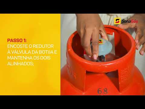 Dicas para conectar correctamente o Redutor e a Botija de Gás