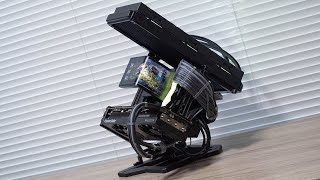 Monster Studio A45 OPEN AIR ITX SFF PC CASE build | TRYX PANORAMA SE 360mm ARGB Water Cooling thumbnail