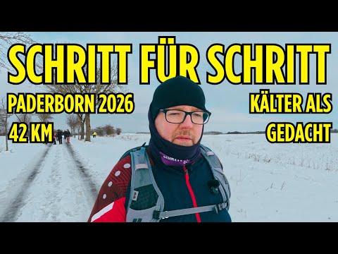 Eiskalter Wintermarsch in Paderborn | Schritt für Schritt – 42 km härter als gedacht