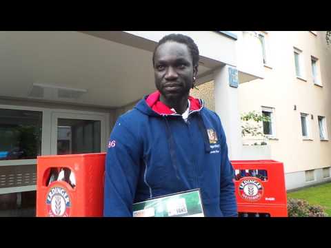 Torjäger Jerome Faye vom SV Türkspor Augsburg im Interview